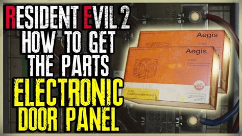 resident evil 2 remake electronic door panel|How to Solve Electronic Door in Jail (Boxed Parts), Resident Evil .